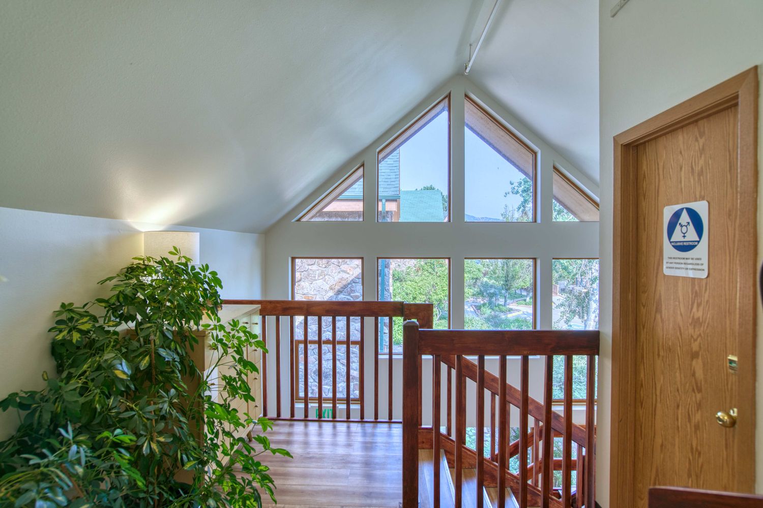 Second-Story Office With a View